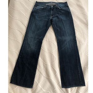 Seven for All Mankind Distressed Bootcut Jeans